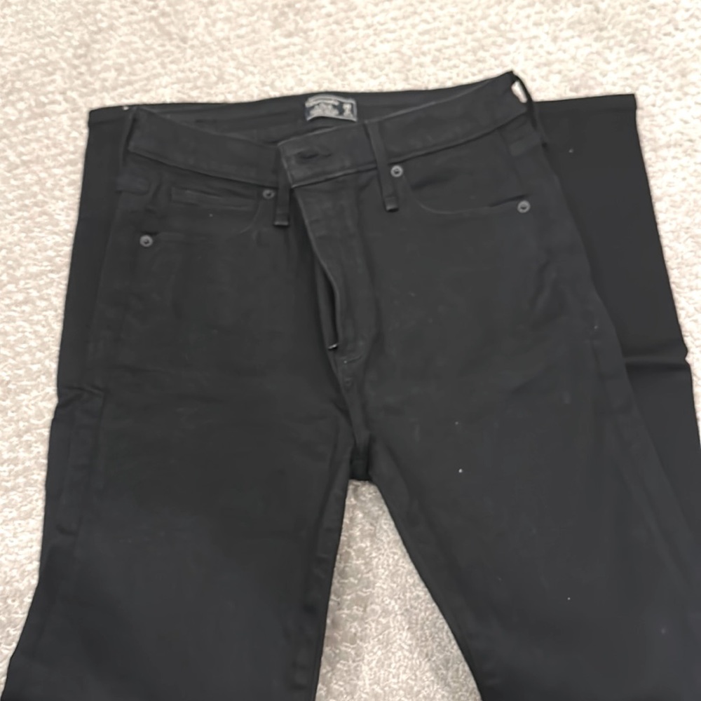 New w/o tags Abercrombie -Simone high rise super skinny black - size 28 (6)